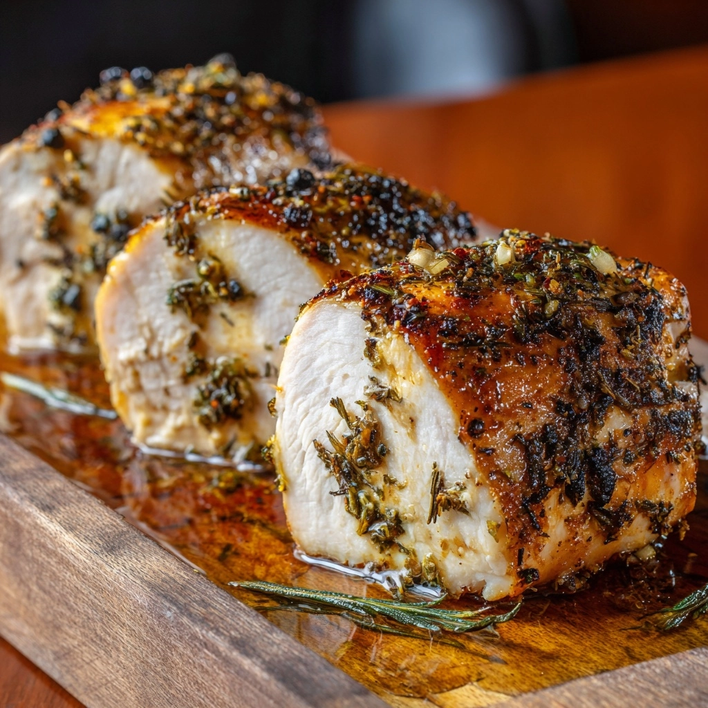 Roasted Chicken with Herbs and Lemon Recipe - Recipe Image