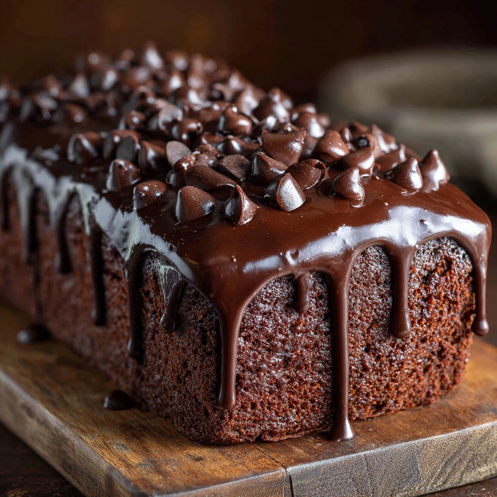 Hot Fudge Brownie Bread Recipe - Recipe Image