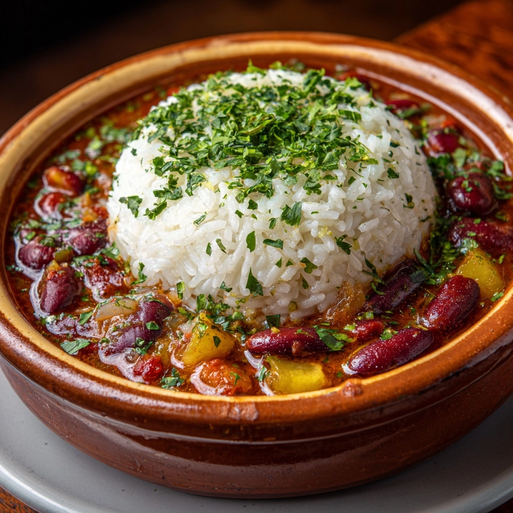 Louisiana Red Beans and Rice Recipe - Recipe Image