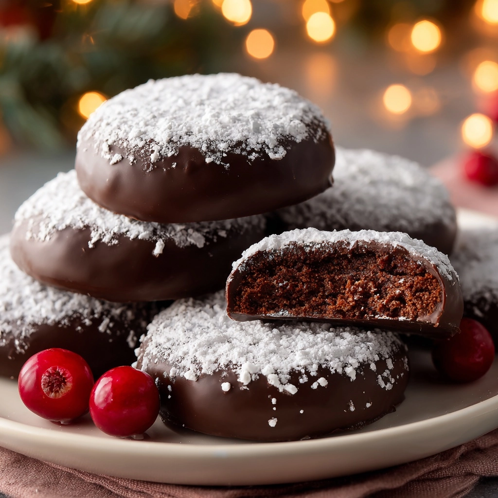 Double Chocolate Snowball Cookies Recipe - Recipe Image