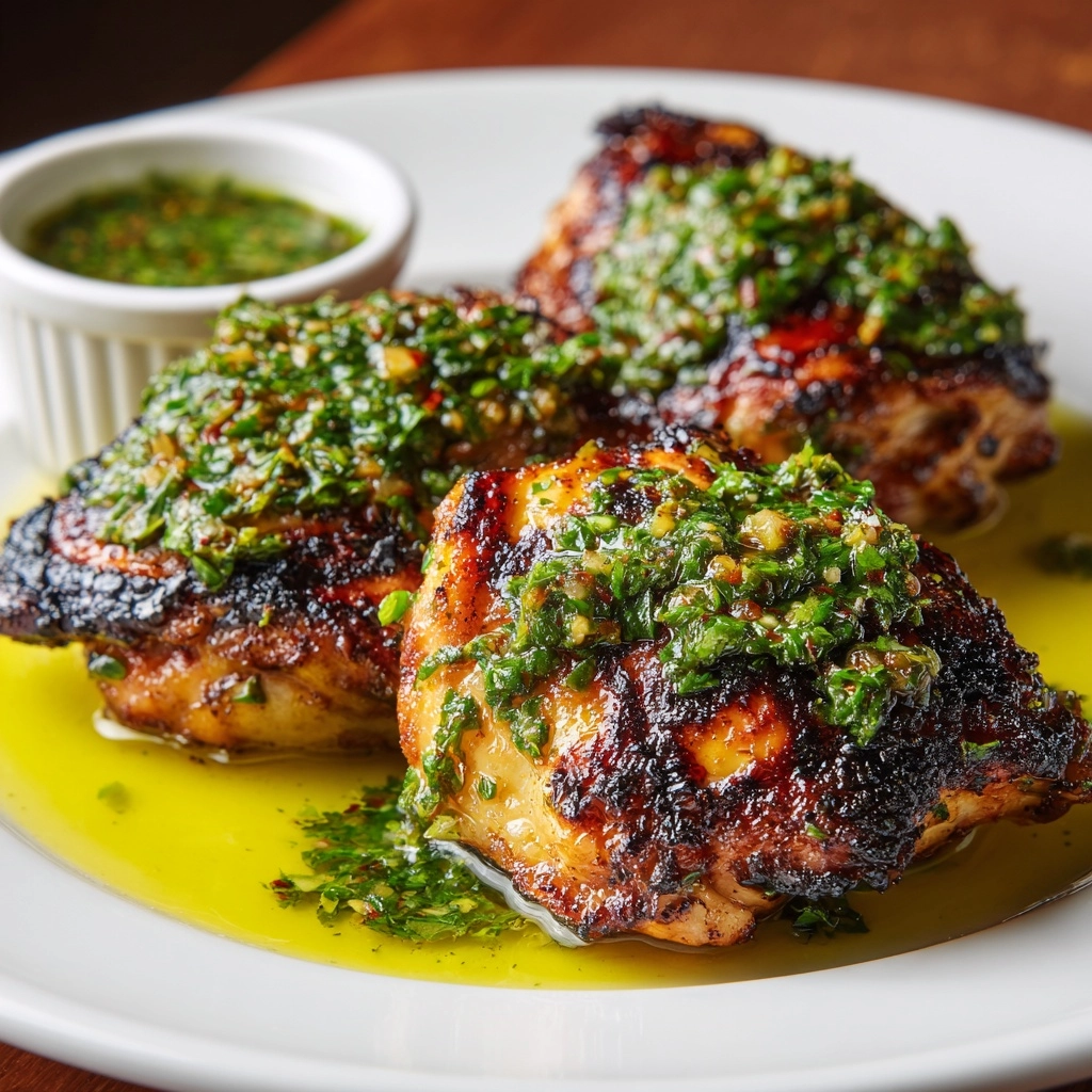 Chimichurri Chicken Thighs Recipe - Recipe Image