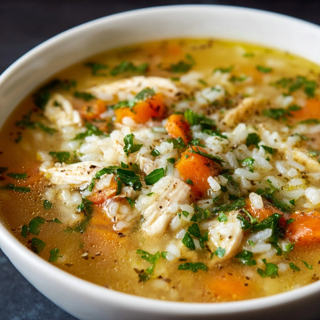 Chicken and Rice Soup Recipe - Recipe Image