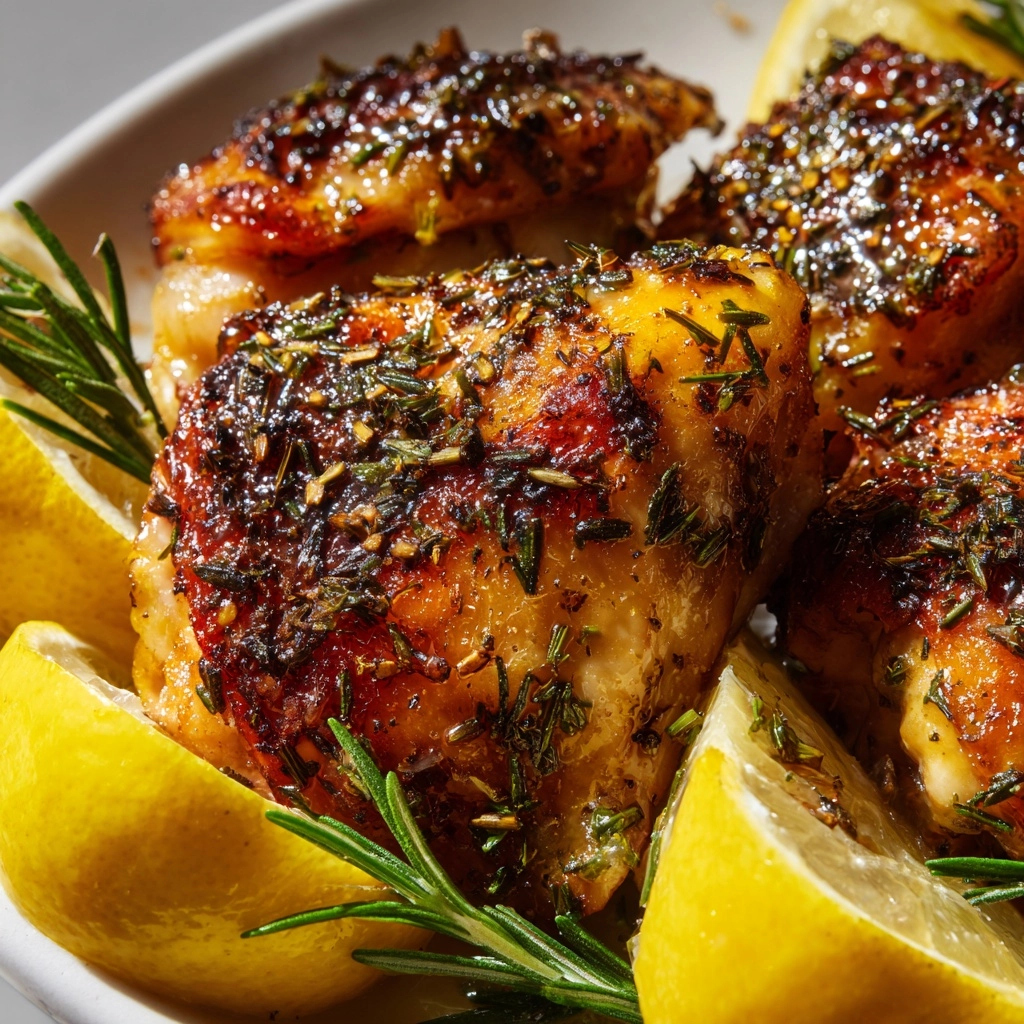 Lemon Herb Chicken Roast Recipe - Recipe Image