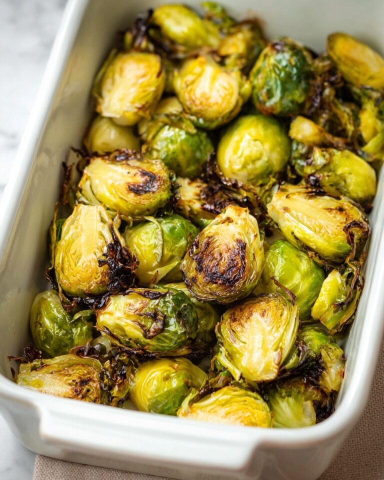 Easy Roasted Brussels Sprouts Recipe