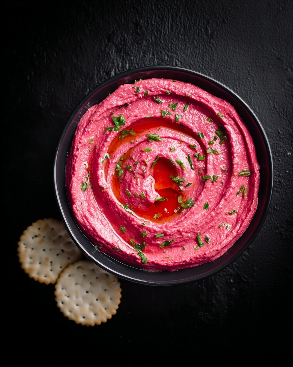 Roasted Beet Hummus Recipe - Recipe Image