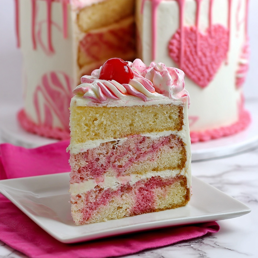 Valentine's Day Cake Recipe - Recipe Image
