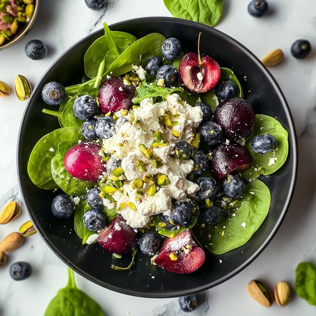 Blueberry Pistachio Spring Salad Recipe - Recipe Image