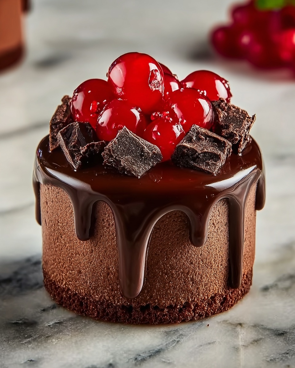 Chocolate Mini Cakes with Rich Chocolate Fudge Frosting Recipe - Recipe Image