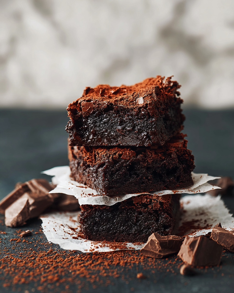 Cocoa Powder Brownies Recipe - Recipe Image
