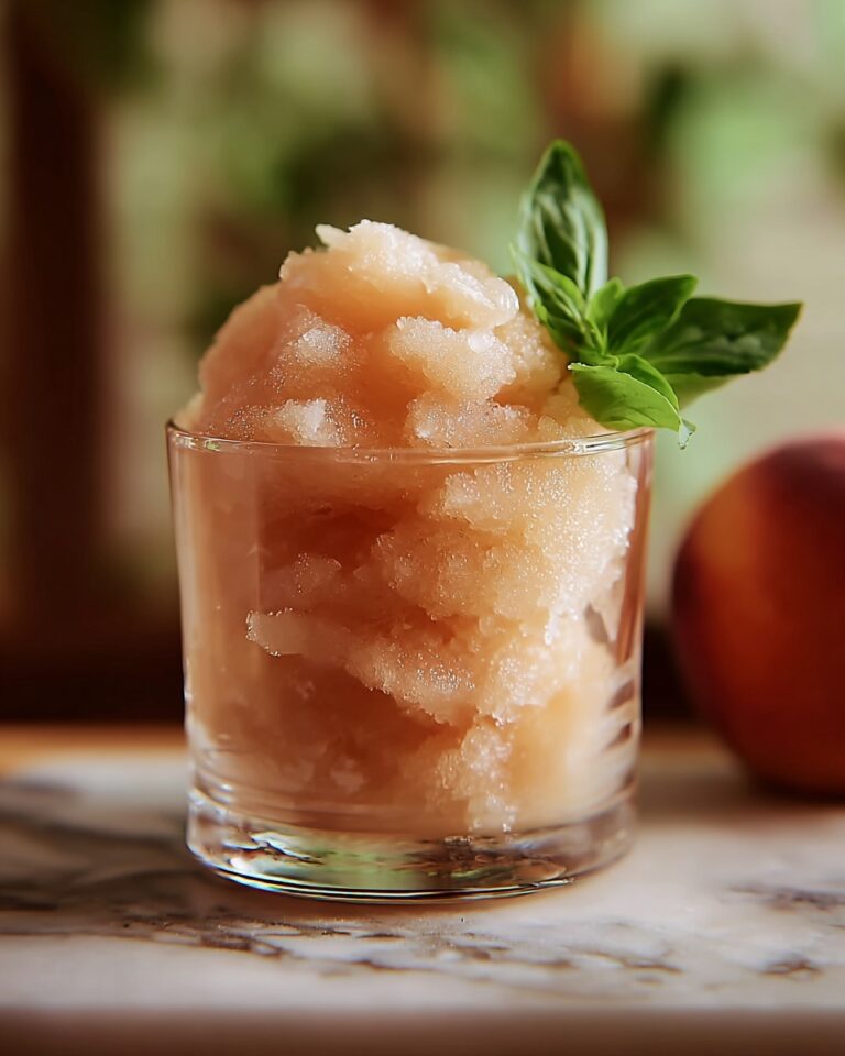 Frozen Peach Lemonade Slush Recipe