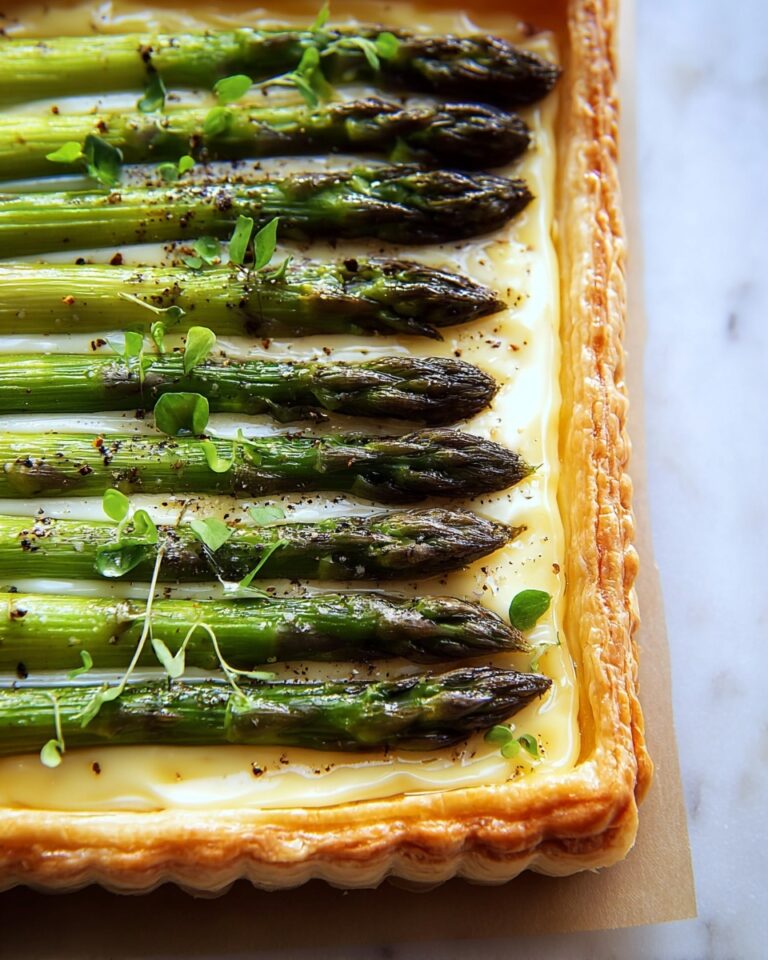 Asparagus and Goat Cheese Tart Recipe