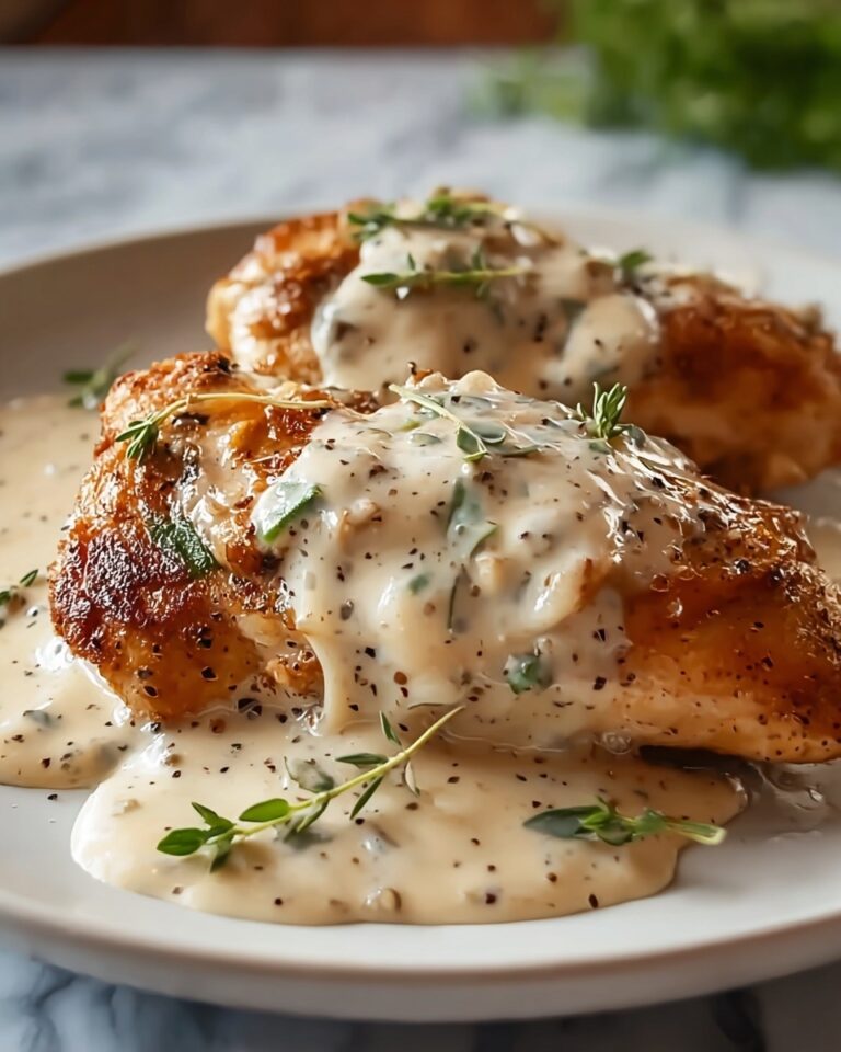 Chicken with Boursin Cheese Sauce Recipe