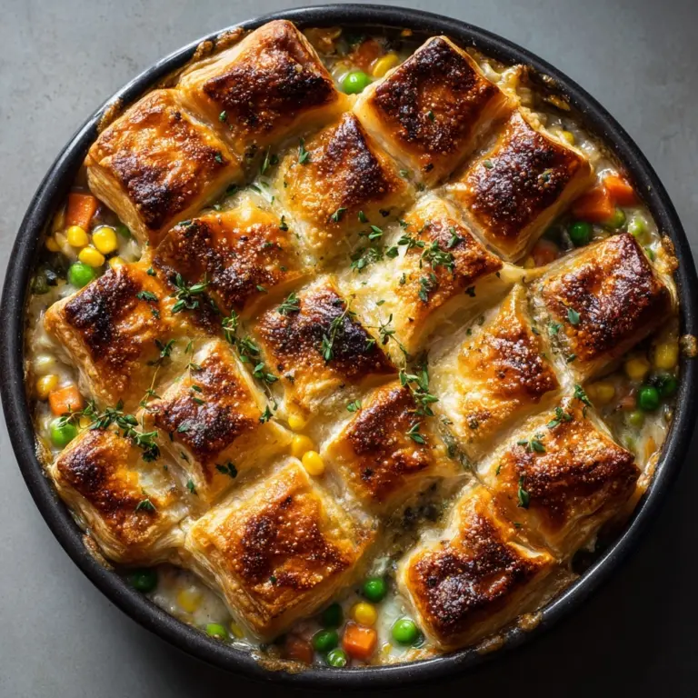 Chicken Pot Pie Casserole Recipe
