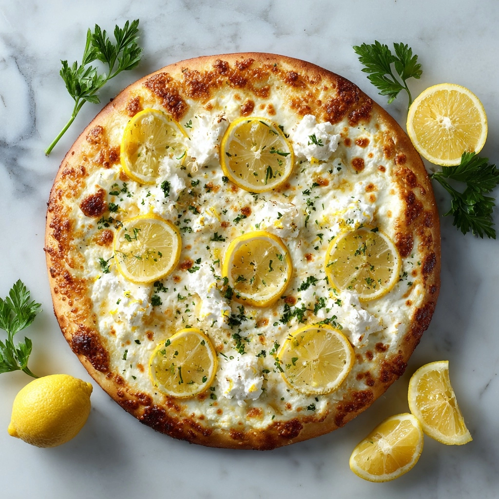 Lemon Pizza Recipe - Recipe Image