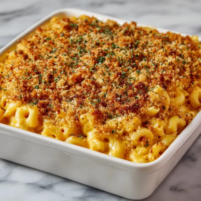 Easy One-Pot Chicken Parmesan Mac & Cheese Recipe