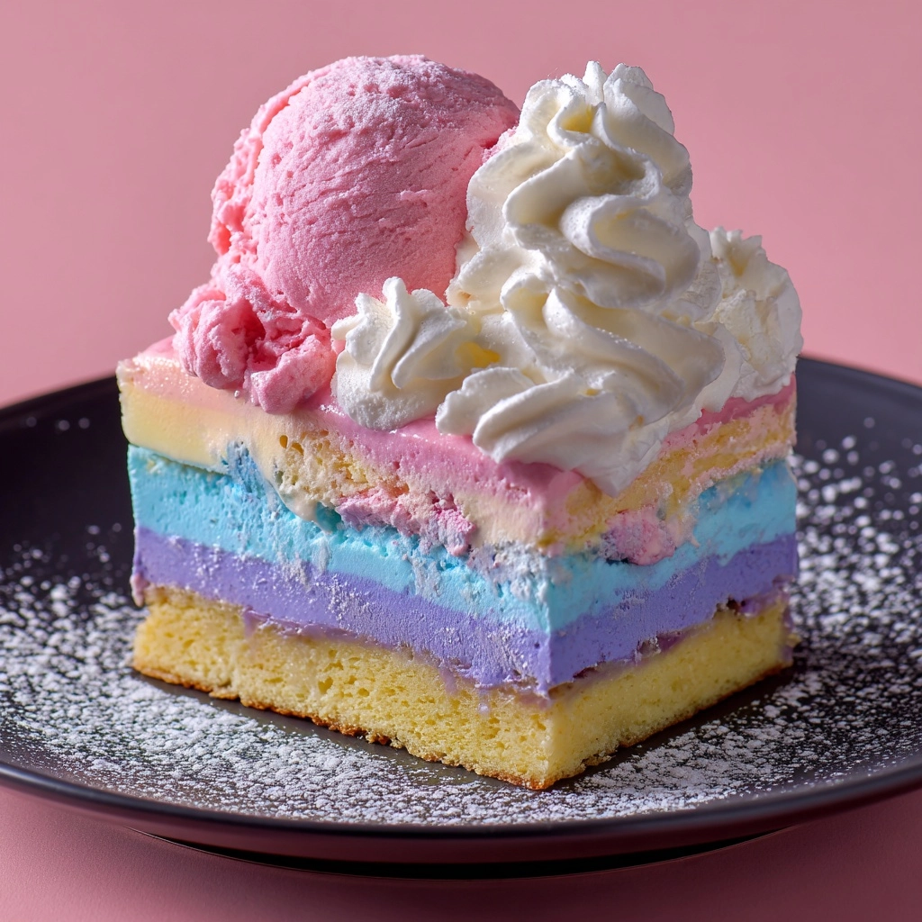 Cotton Candy Cheesecake Recipe - Recipe Image