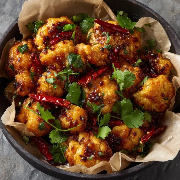 Korean Fried Cauliflower Recipe