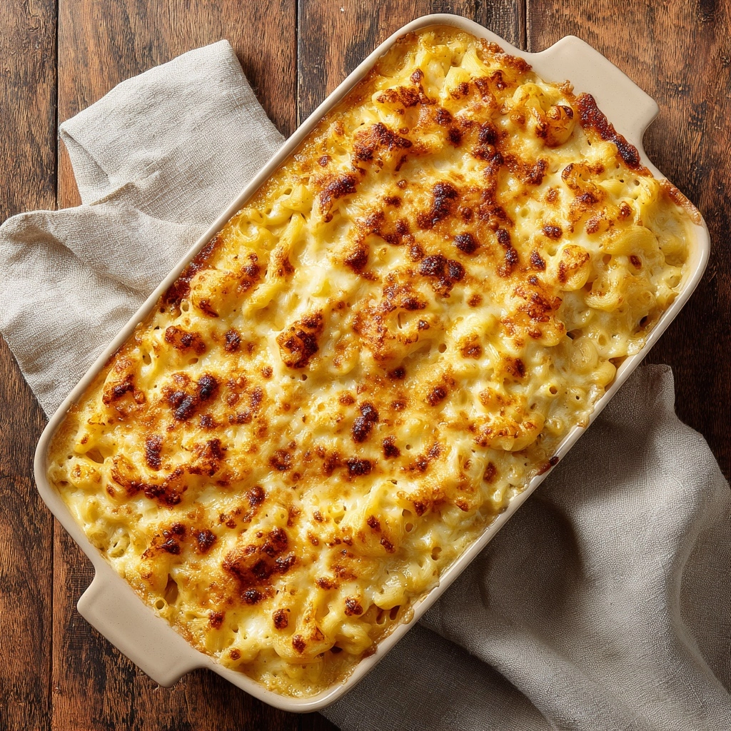 Southern Baked Macaroni and Cheese Recipe - Recipe Image