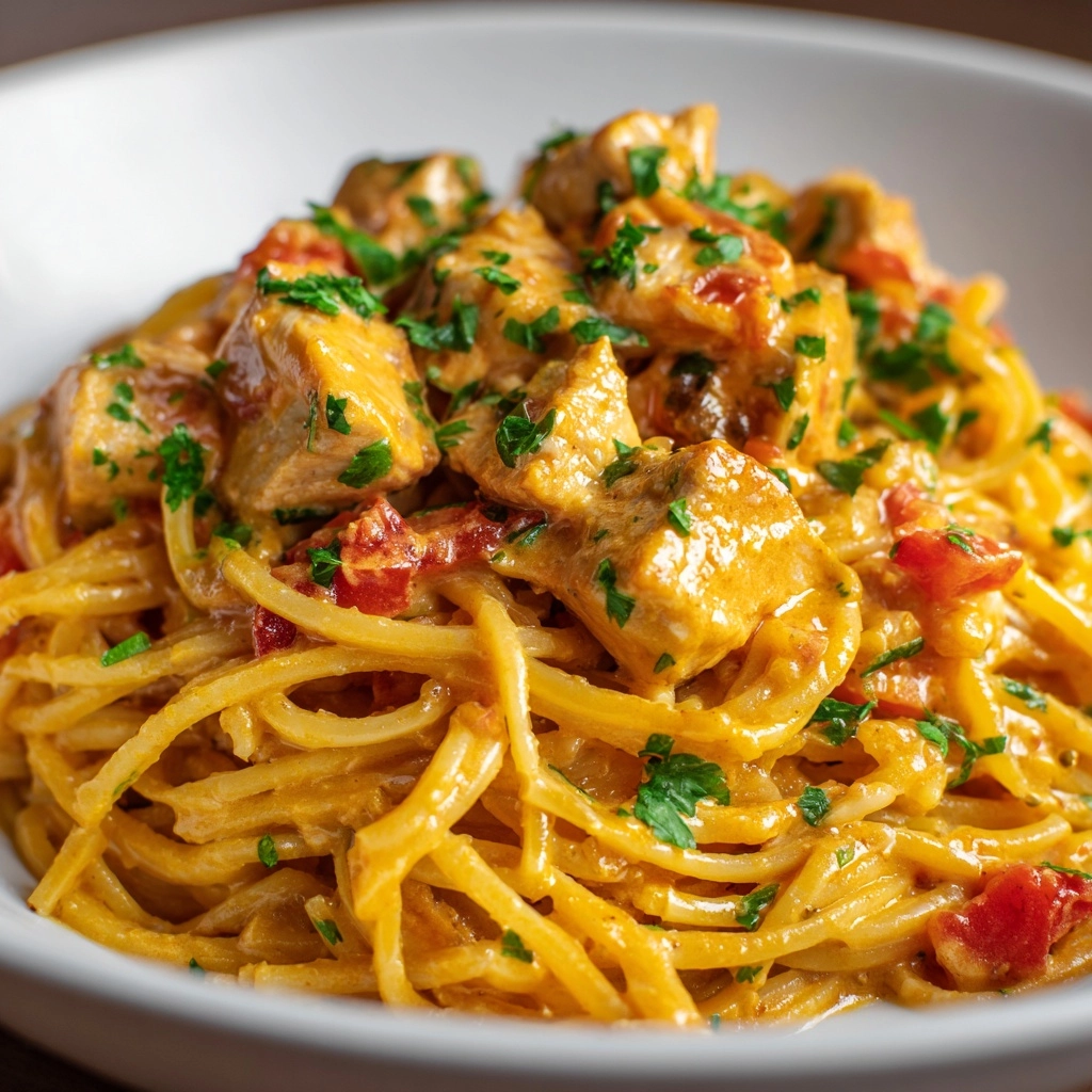 Monterey Chicken Spaghetti Recipe - Recipe Image