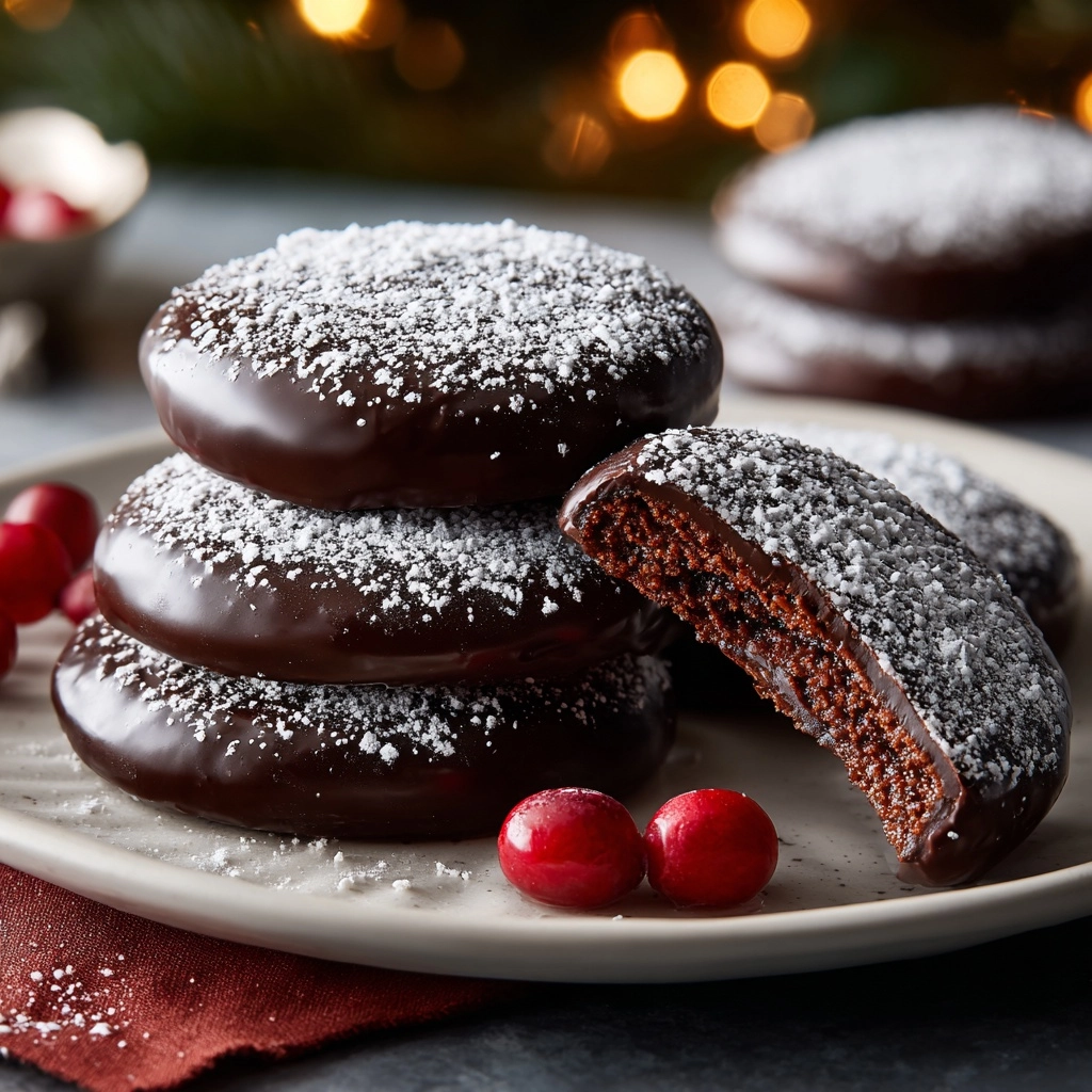 Double Chocolate Snowball Cookies Recipe - Recipe Image
