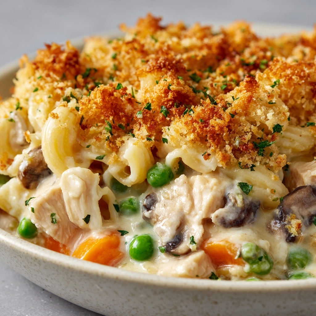 Chicken Noodle Casserole Recipe - Recipe Image
