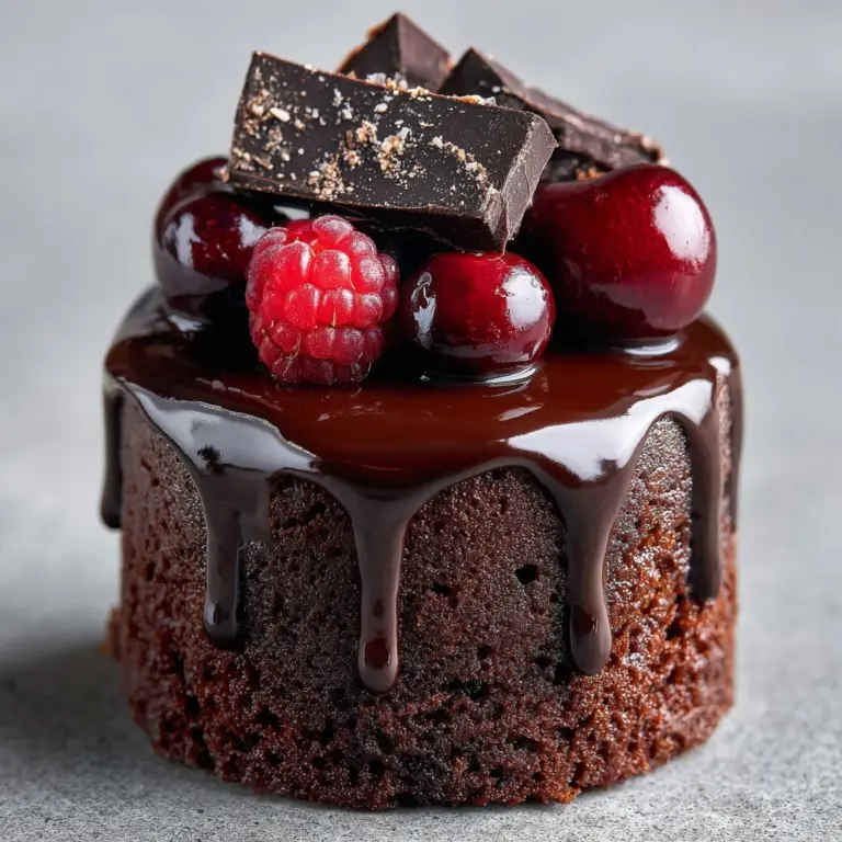 Chocolate Mini Cakes Recipe