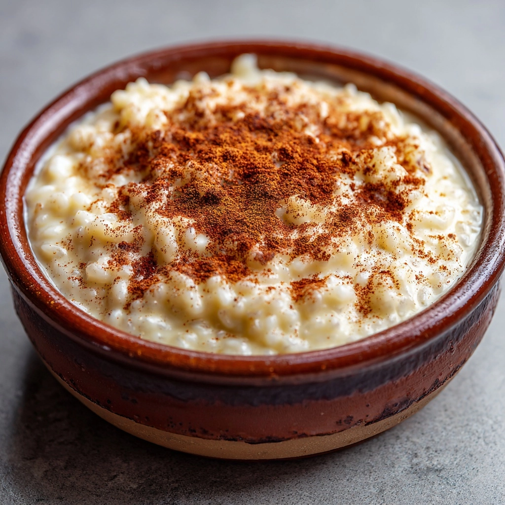 Comforting Creamy Rice Pudding with Cinnamon Recipe - Recipe Image