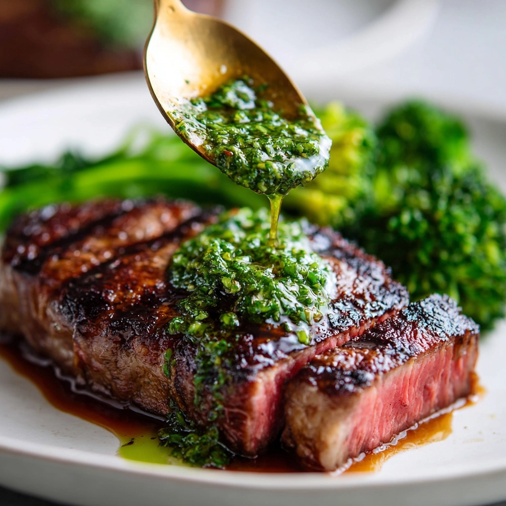 Pan Seared Ribeye Steak with Garlic and Herbs Recipe - Recipe Image