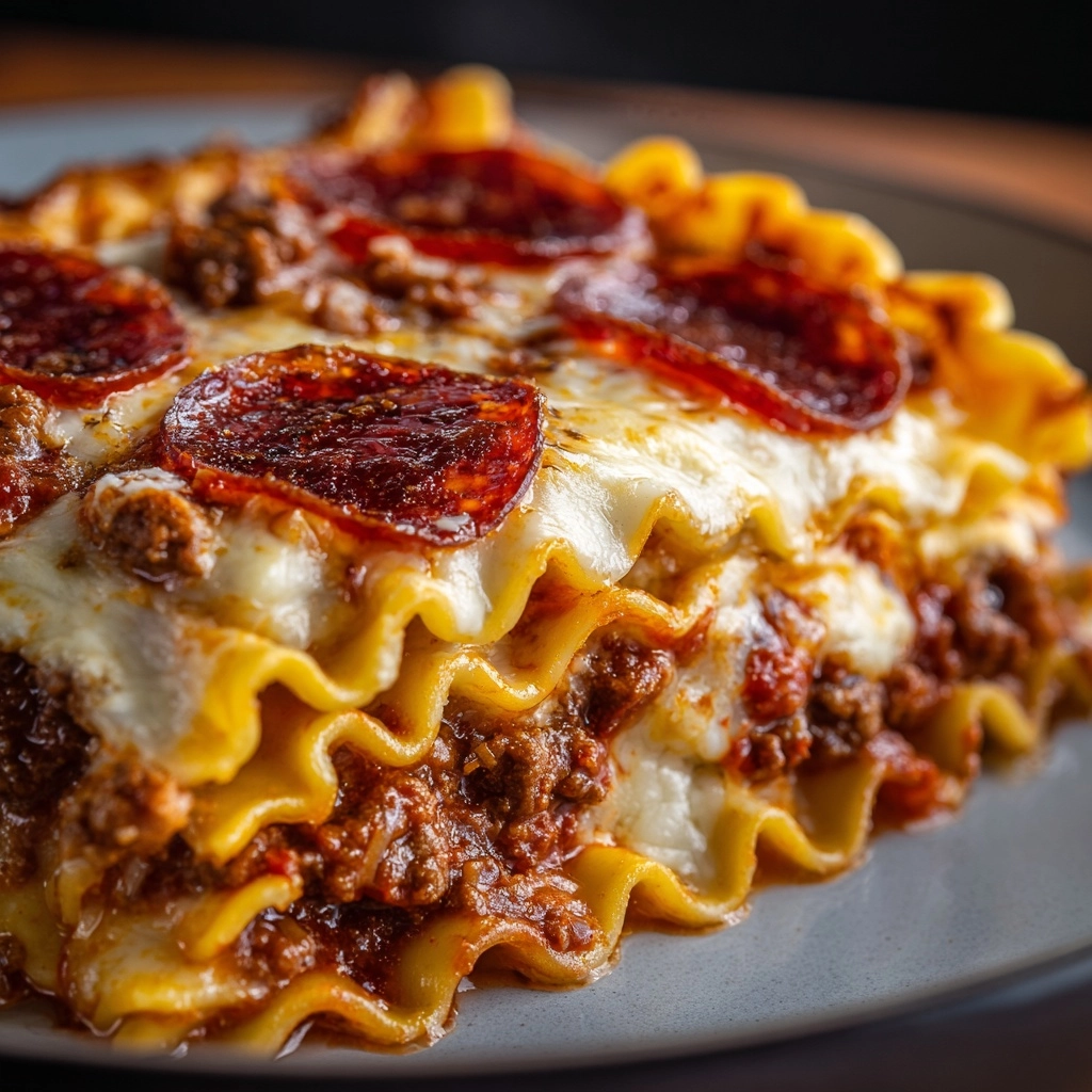 Mama’s Pizza Casserole Recipe - Recipe Image