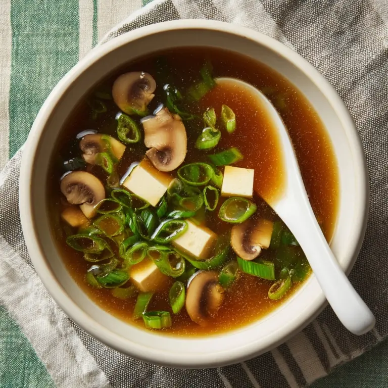 Japanese Clear Soup Recipe