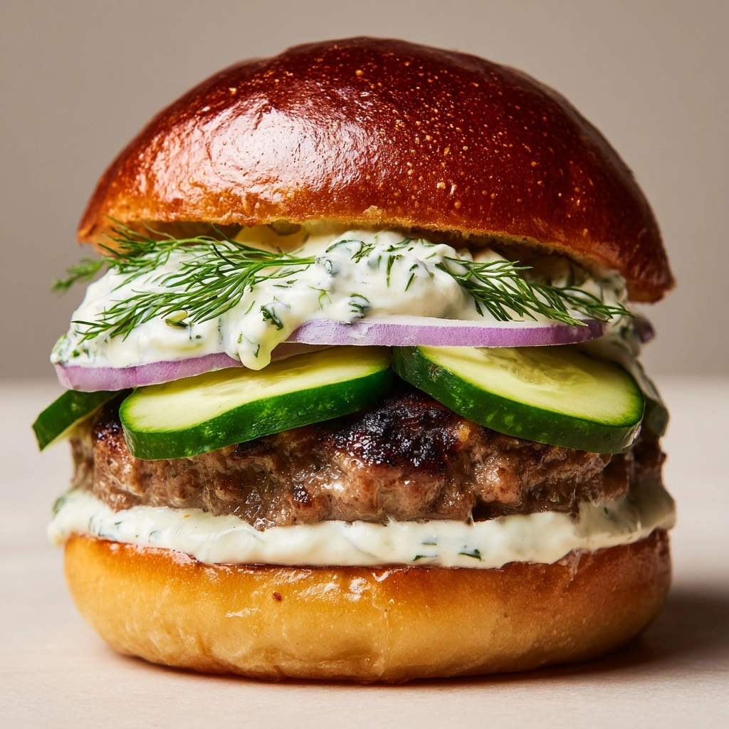 Lamb Sliders with Dill Greek Yogurt Recipe - Recipe Image