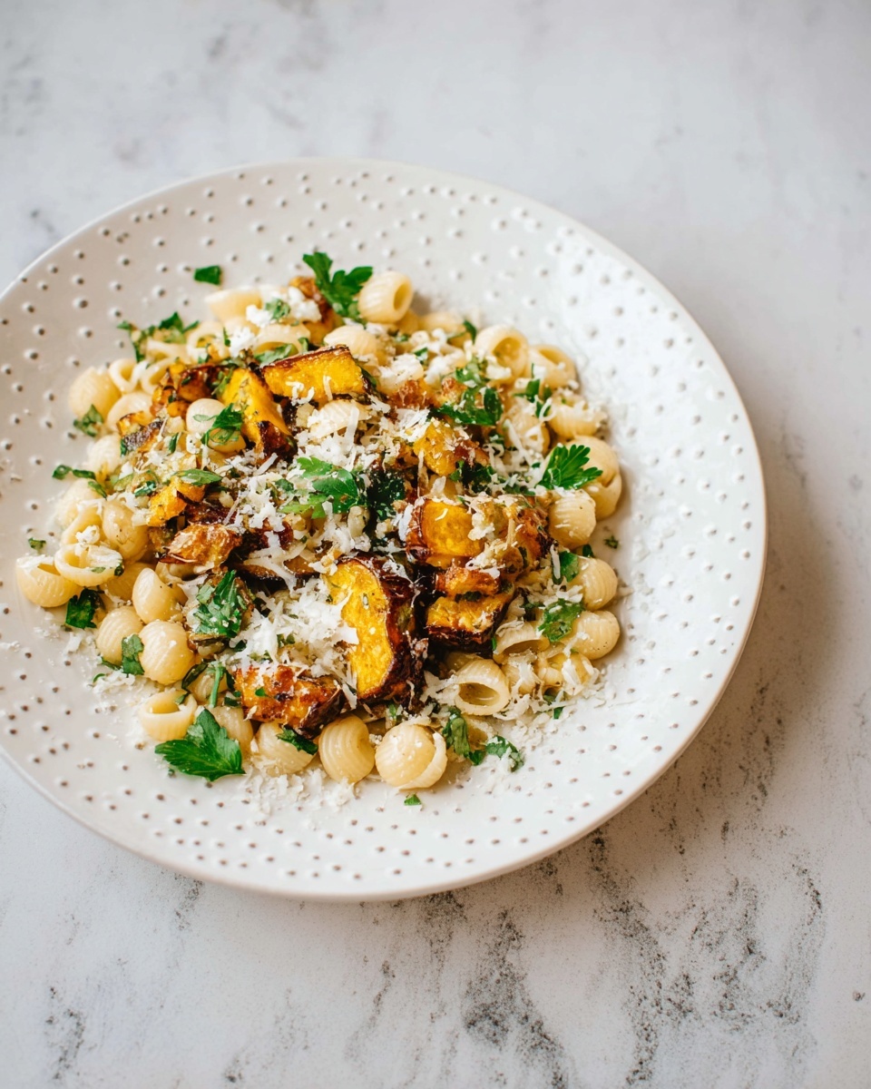 Roasted Butternut Squash Pasta with Sage and Parmesan Recipe - Recipe Image