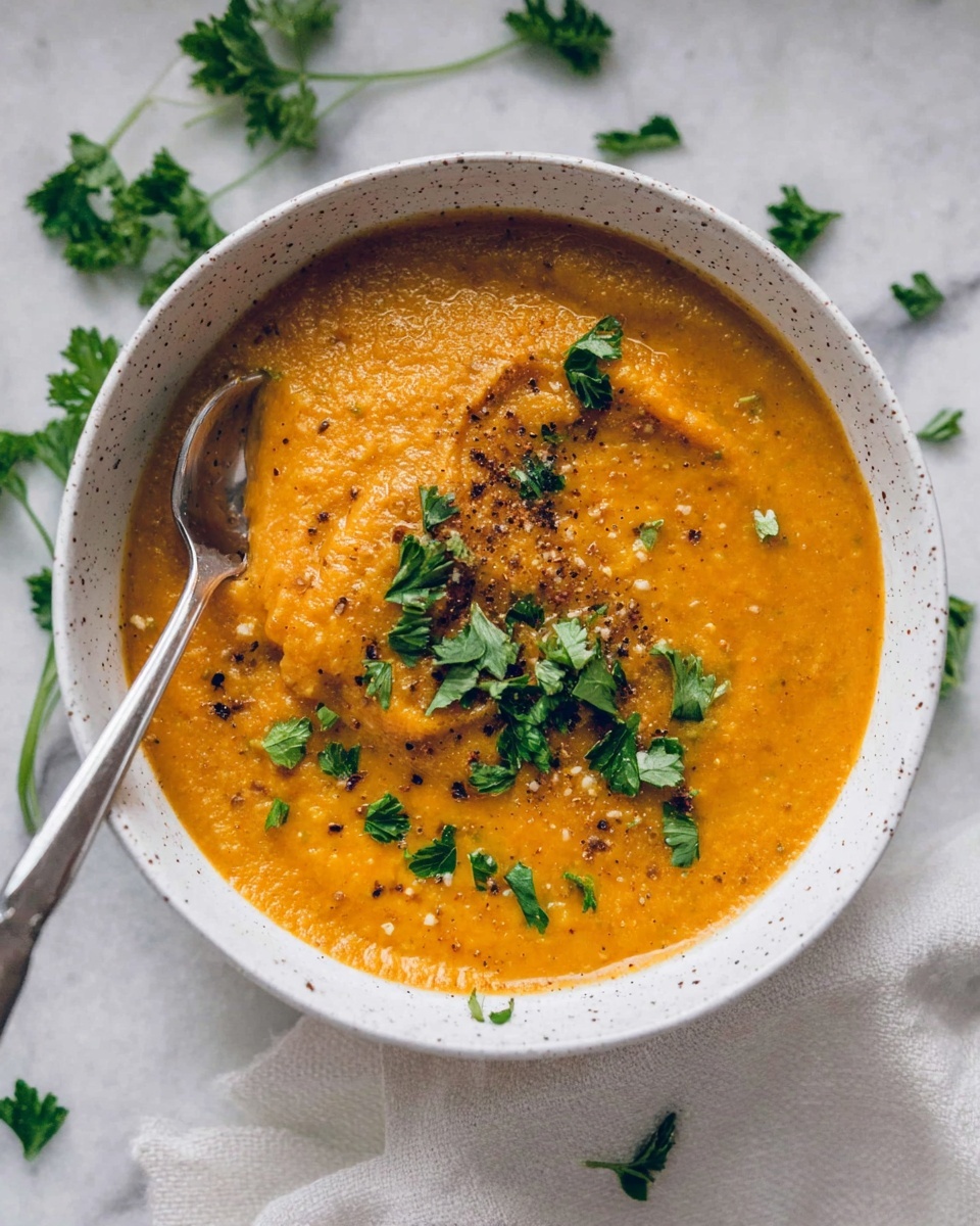 Roasted Butternut Squash and Cauliflower Soup Recipe - Recipe Image