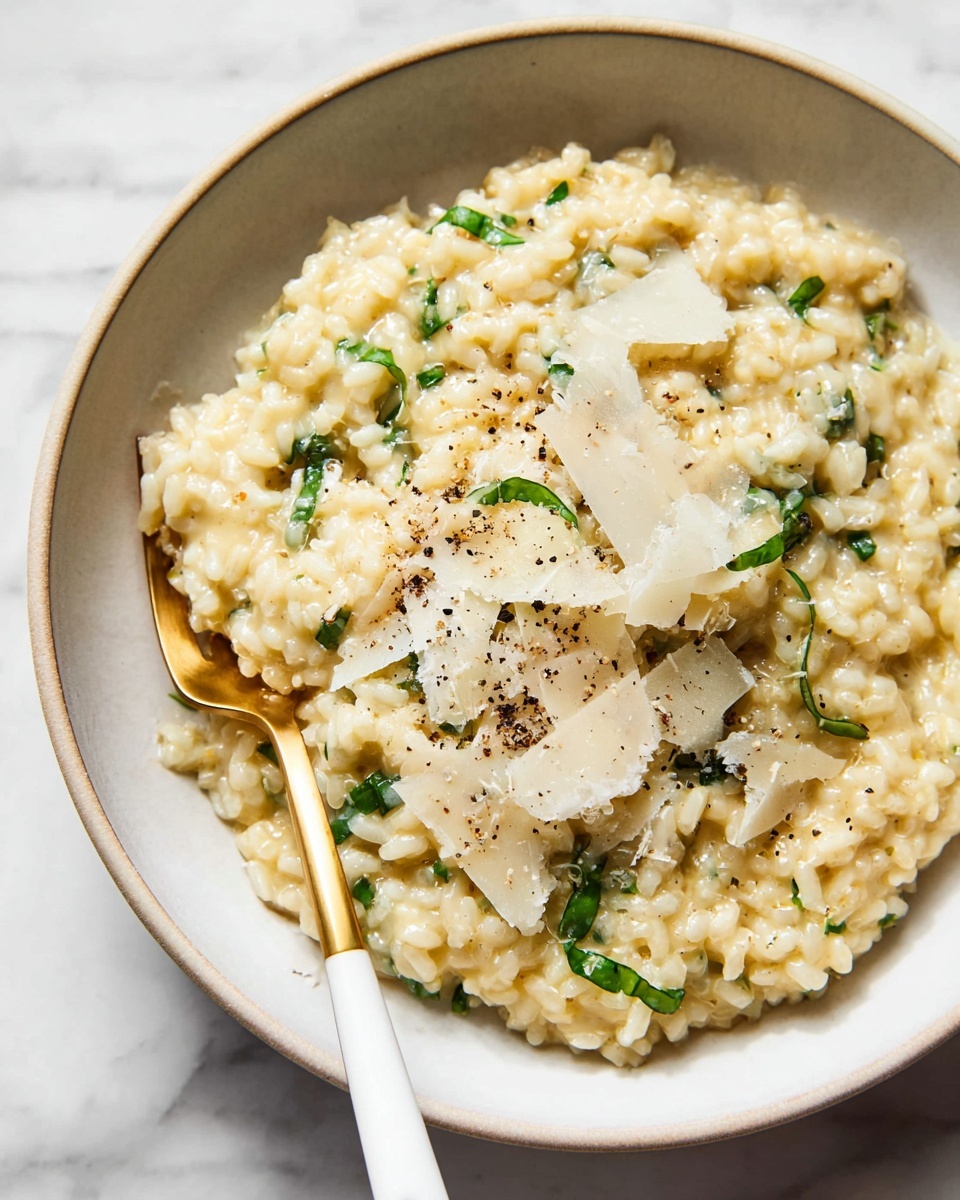 Simple Lemon-Parsley Risotto with Parmesan Recipe - Recipe Image