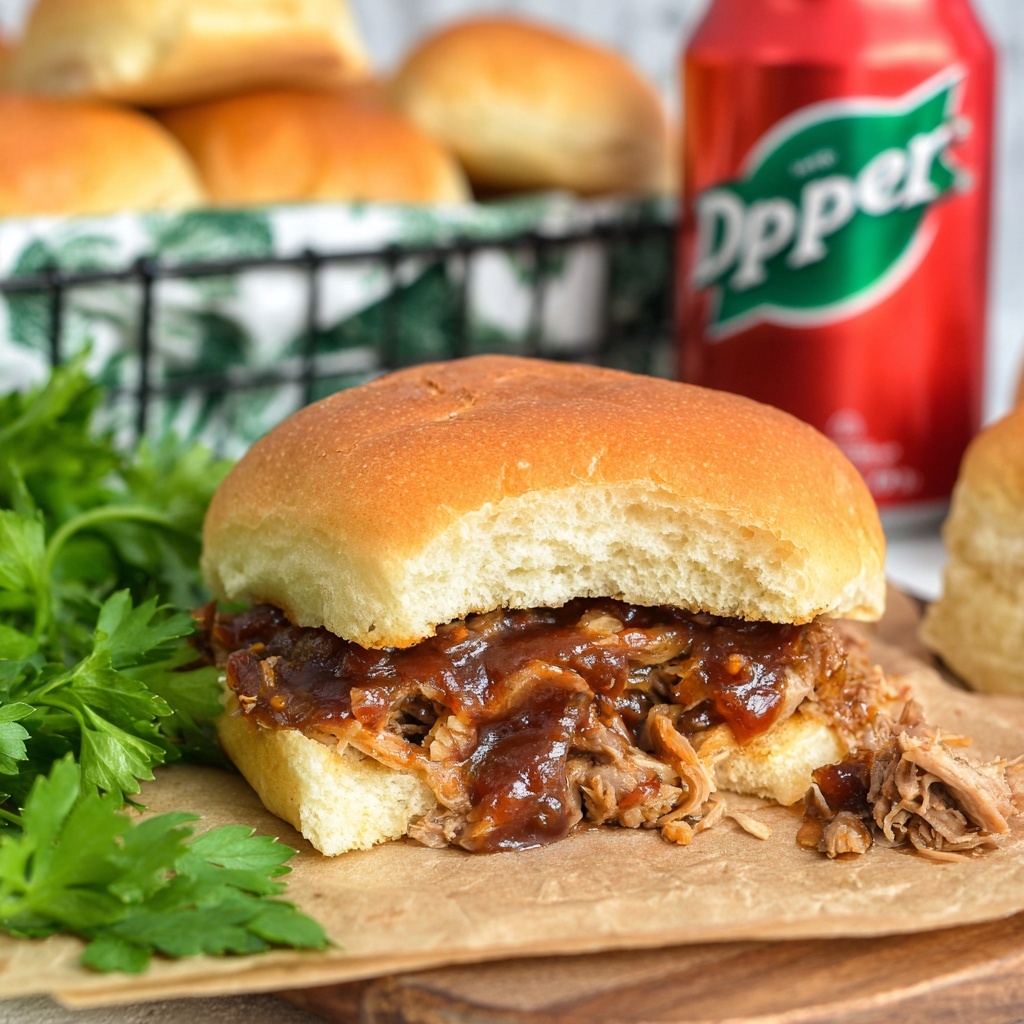 Dr Pepper Pulled Pork Recipe - Recipe Image