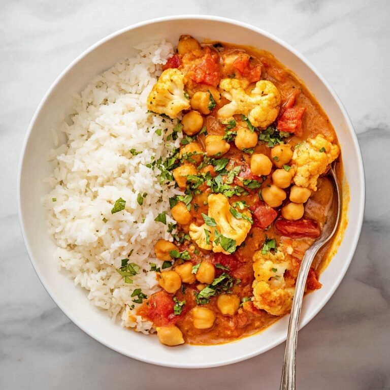 Cauliflower Chickpea Curry Recipe