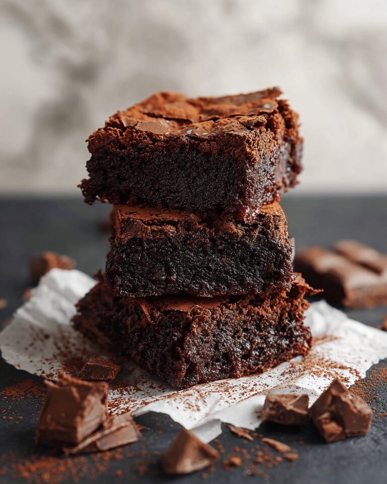 Cocoa Powder Brownies Recipe