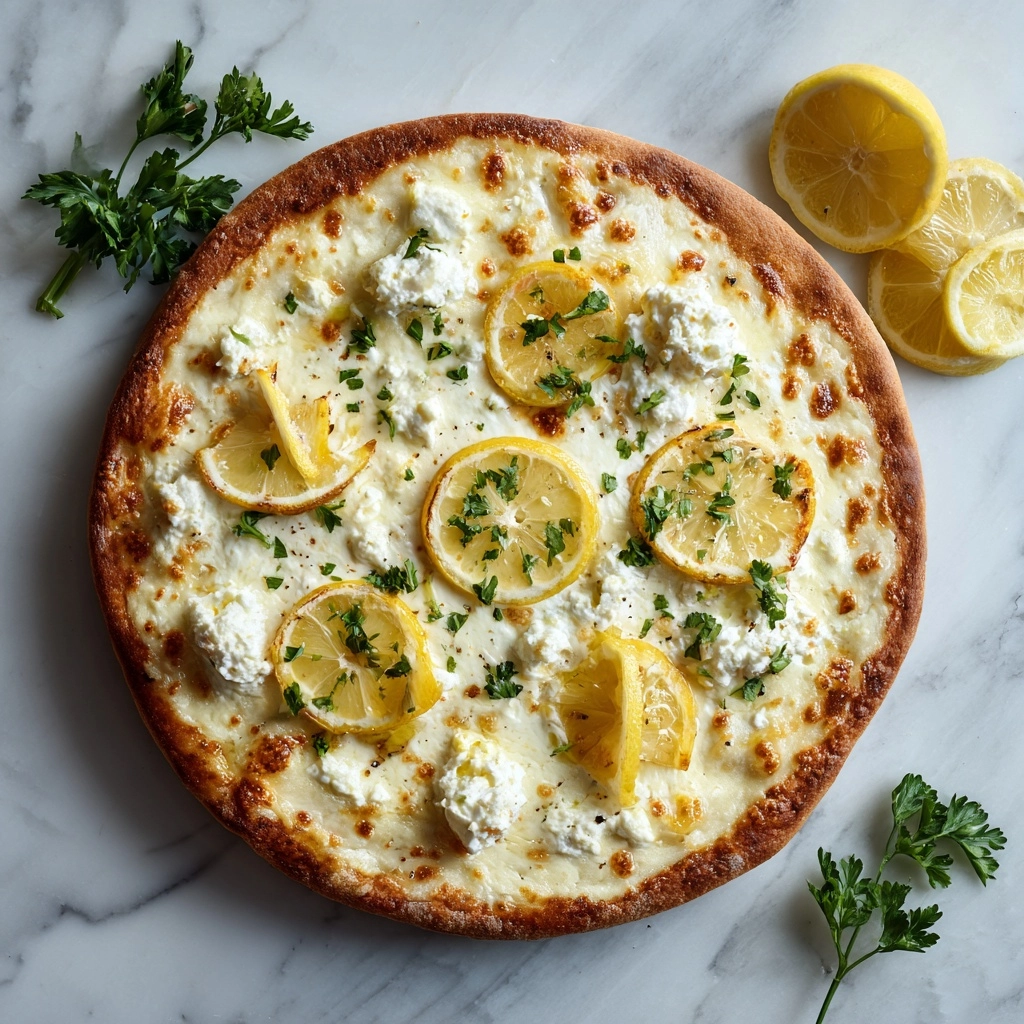 Lemon Pizza Recipe - Recipe Image