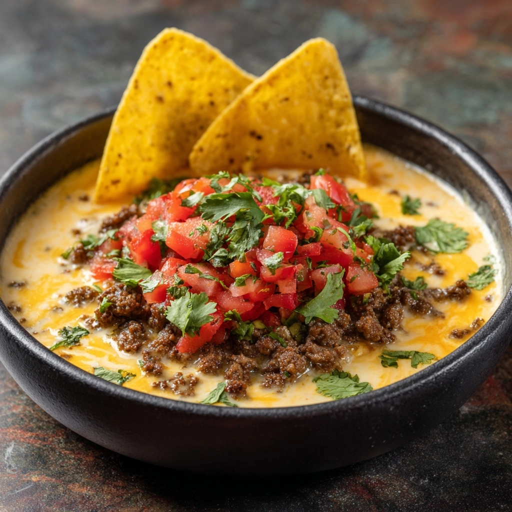 Beef Queso Dip Recipe - Recipe Image