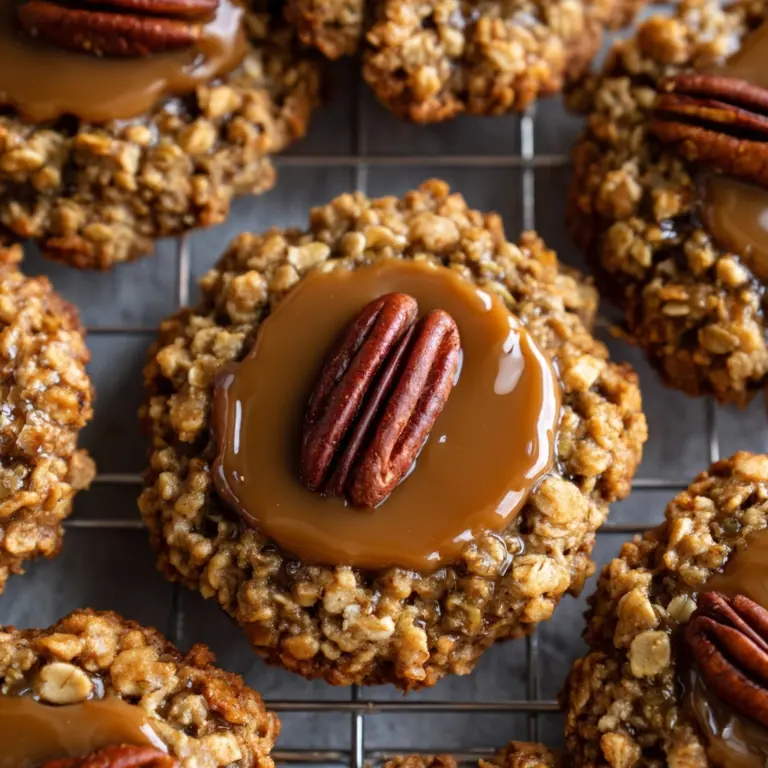 Easy No Bake Pecan Coconut Praline Cookies Recipe