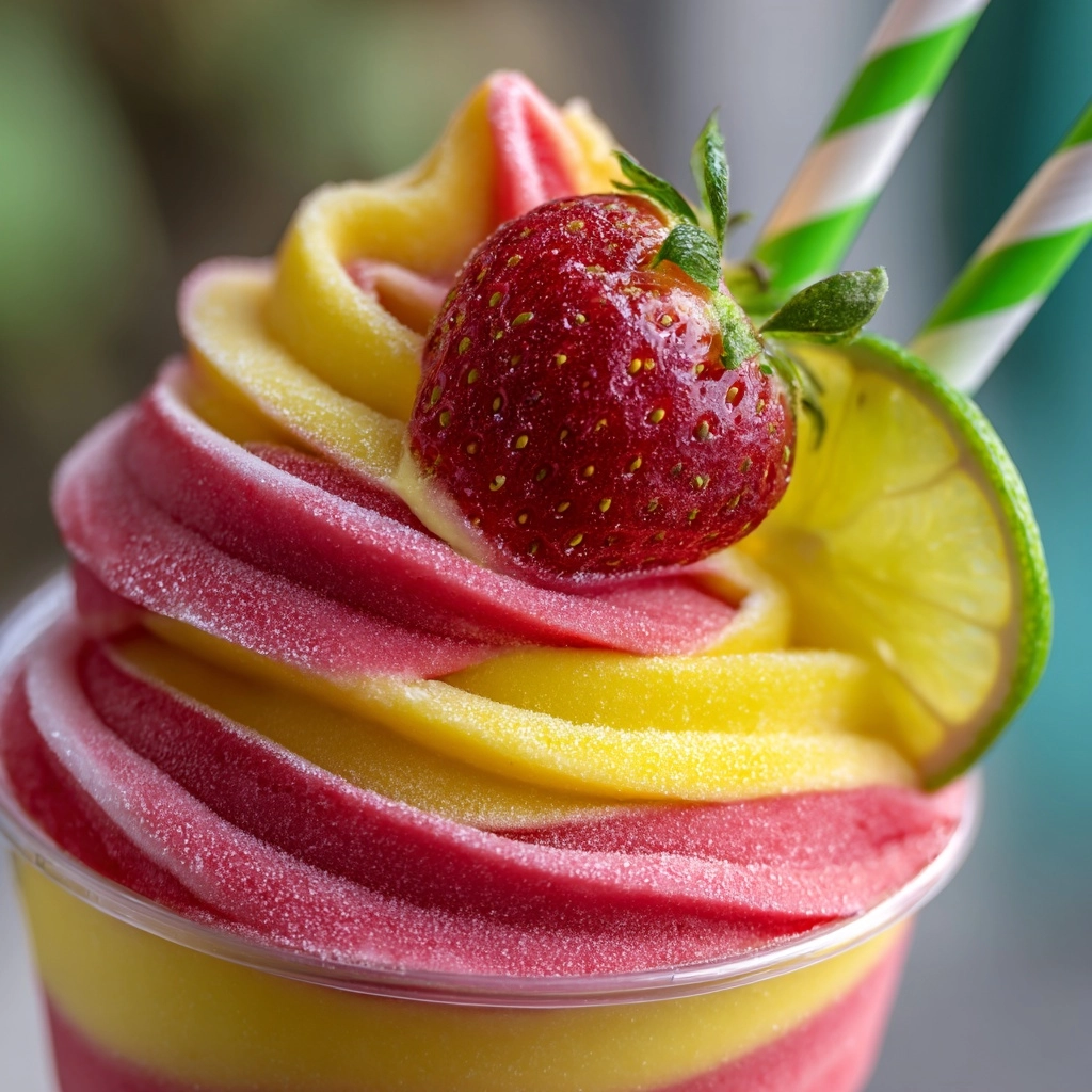 Strawberry Mango Margarita Cupcakes Recipe - Recipe Image