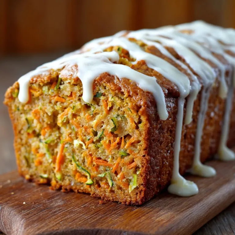 Carrot Apple Zucchini Bread Recipe
