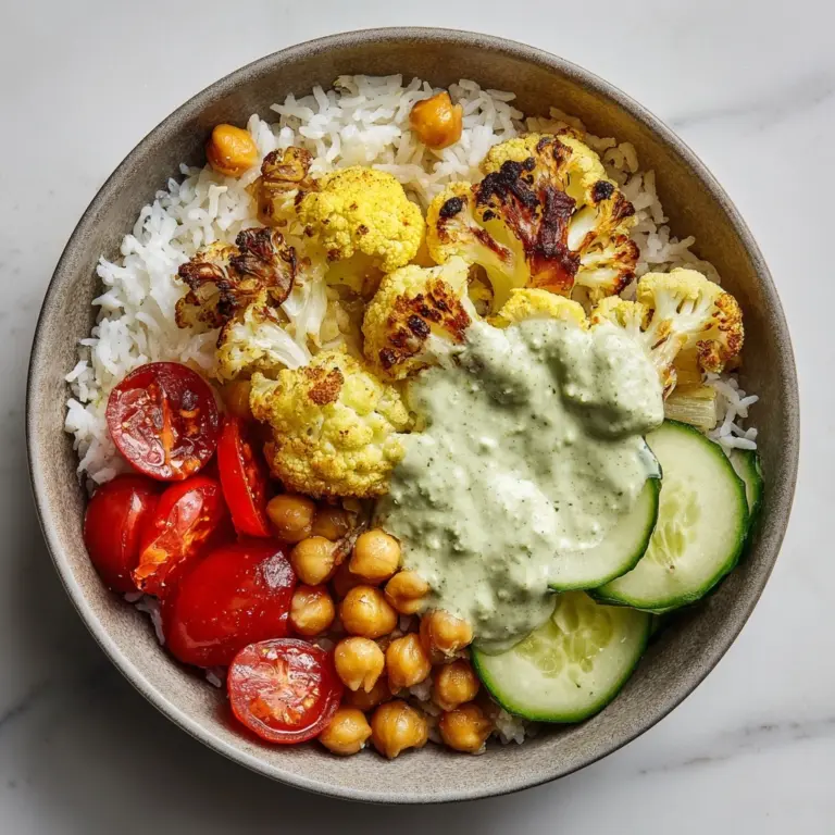 Cauliflower Shawarma Bowls: A Flavor-Packed Vegetarian Delight Recipe
