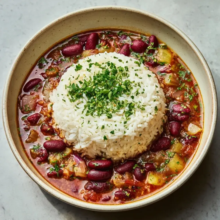 Louisiana Red Beans and Rice Recipe