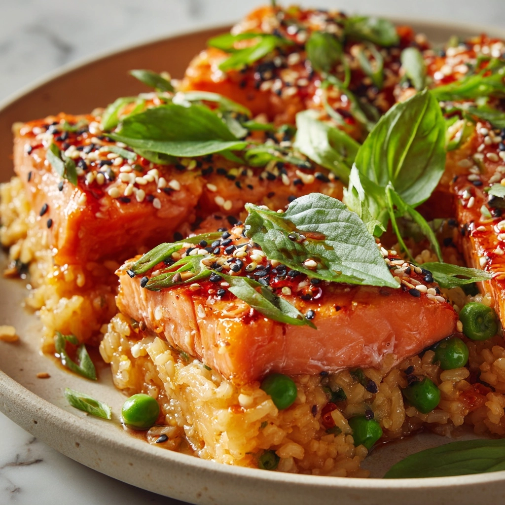 Salmon Crispy Rice Recipe - Recipe Image