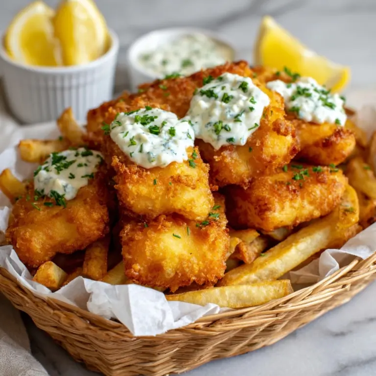 Mini Fish and Chips Recipe