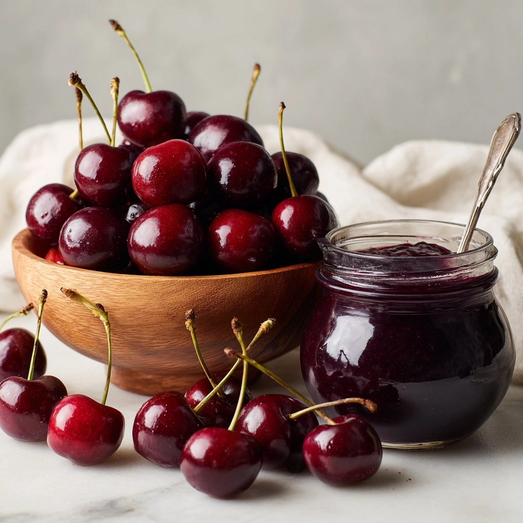 Small Batch Cherry Jam Recipe - Recipe Image
