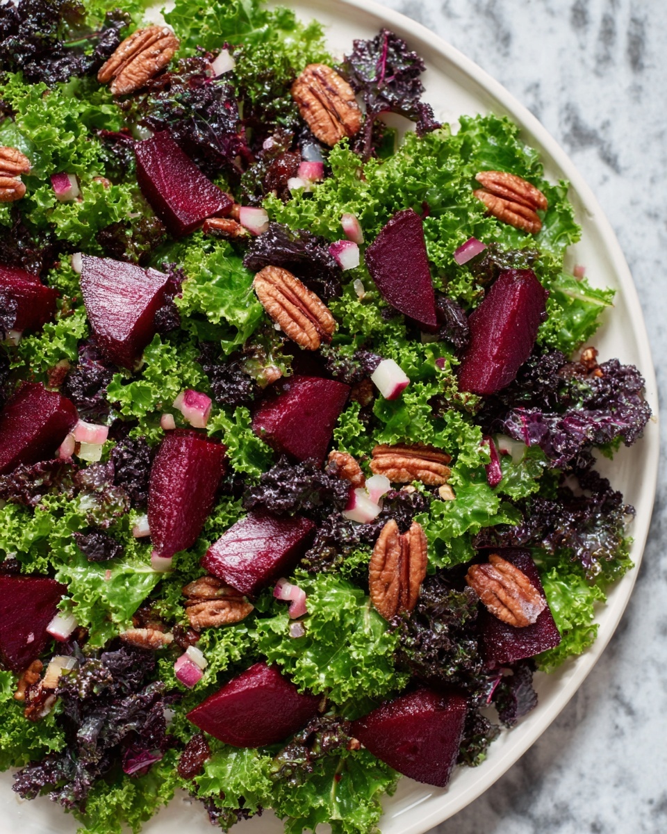 Roasted Beet and Kale Salad Recipe - Recipe Image