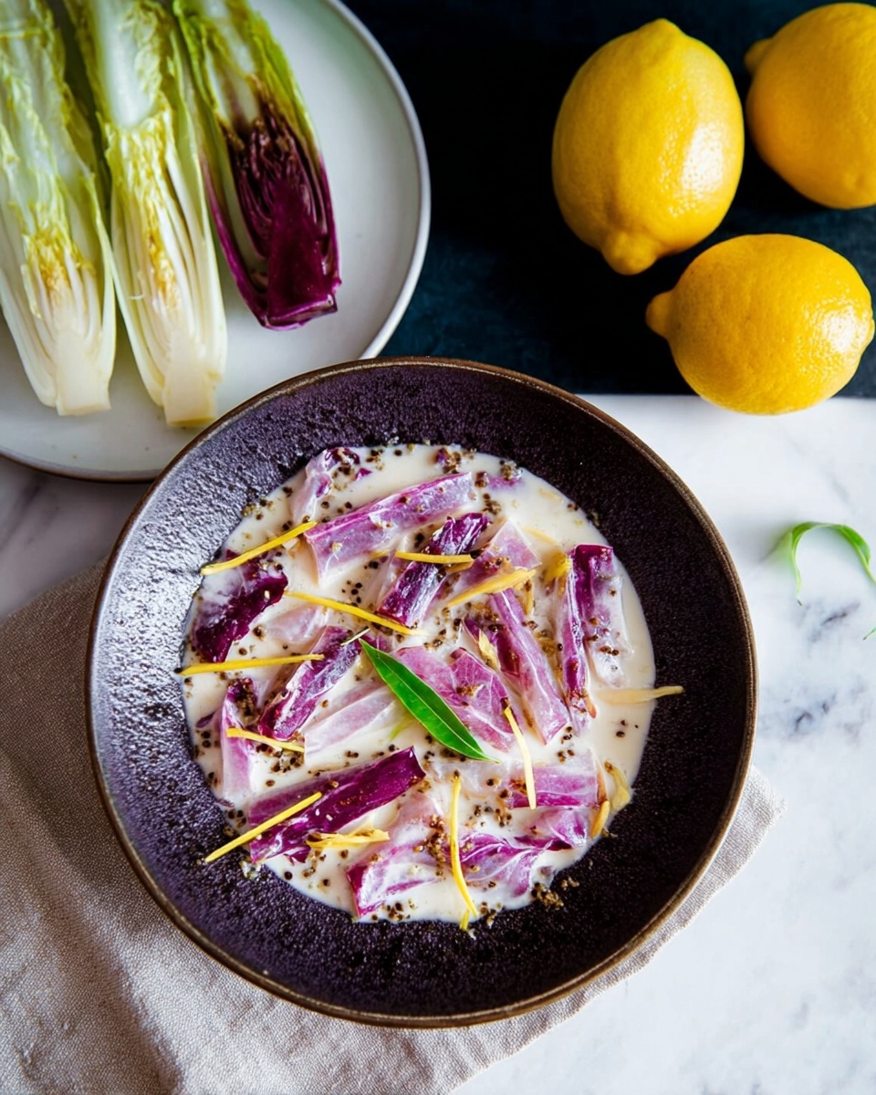 Roasted Beet and Endive Salad with Herb Yogurt Dressing Recipe - Recipe Image