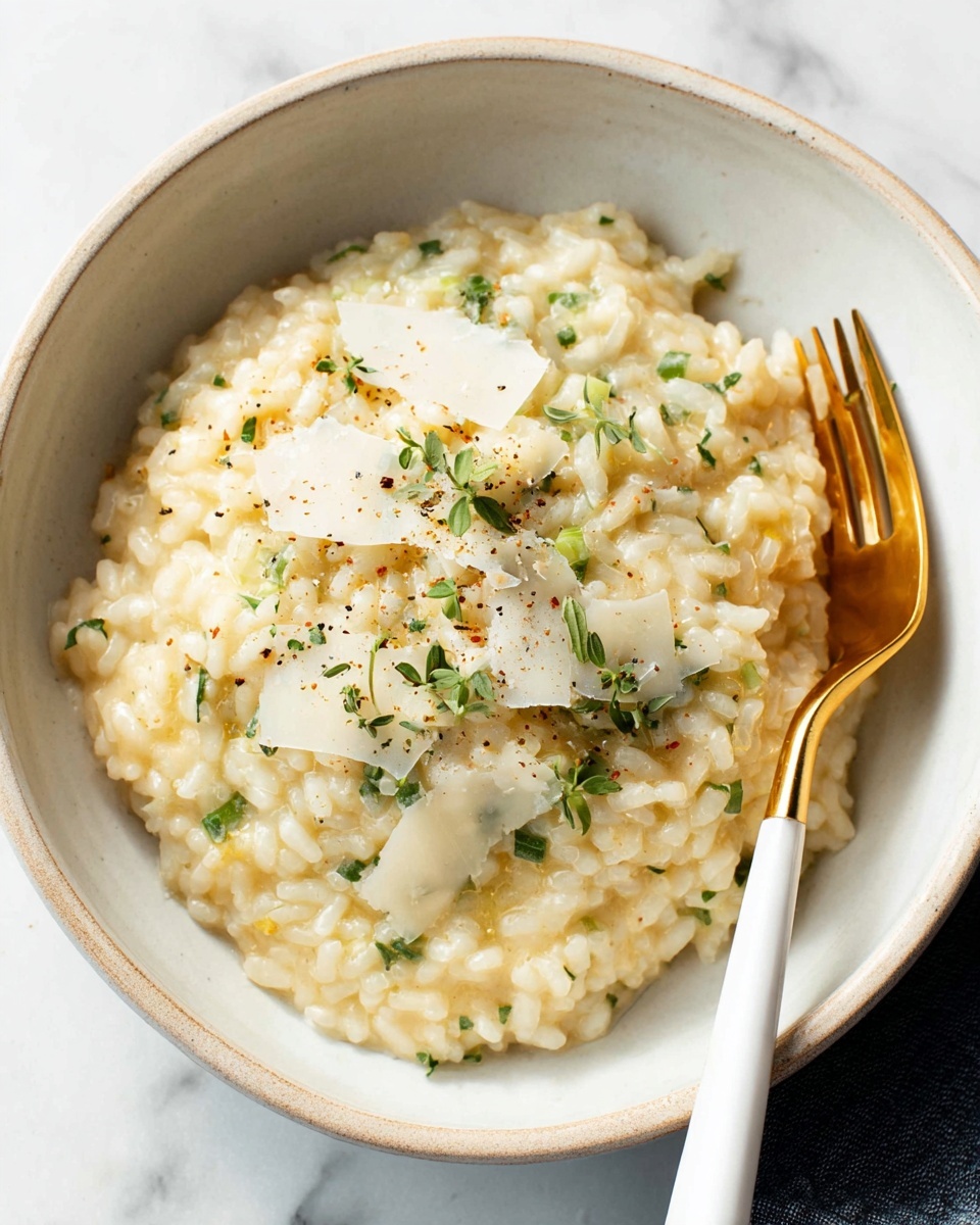 Simple Lemon-Parsley Risotto with Parmesan Recipe - Recipe Image